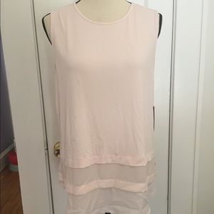 NWT Vince Camuto Pink Mimosa Womens Shirt , Size M